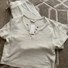 Women’s 2 Piece Lounge Set size L(16-18). Cotton blend.Marks & Spencer.New.