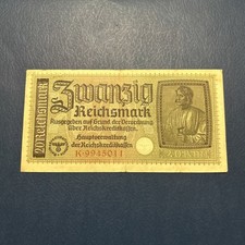 Germany- 20 Reichsmark- 1939-1945