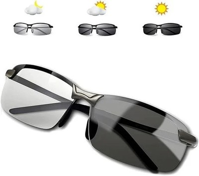 Nuevo Gafas de-Sol Polarizadas para Hombres FotocromÃ¡ticas Lentes para Conducir