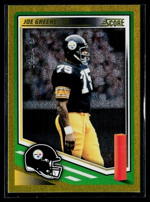 Joe Greene 2025 Score #8 Dots Gold #/499 Pittsburgh Steelers | eBay