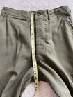 TROUSERS FIELD WOOL SERGE OLIVE GREEN-108 SMALL SHORT M-1951 Army Military Korea — photo 5