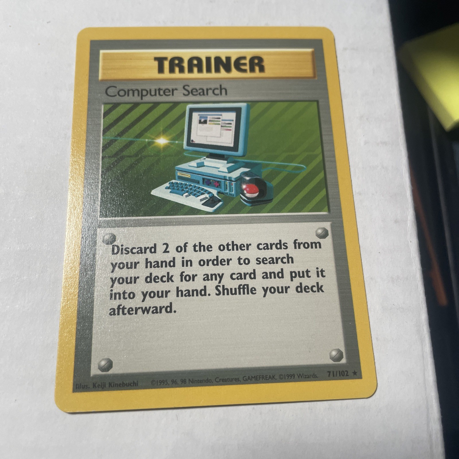 Computer Search 101/130 Base Set 2 Regular Pokemon