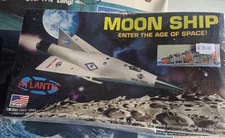 Atlantis 1/96 Scale Moon Ship Enter the Age of Space Model Kit #H1825 New!