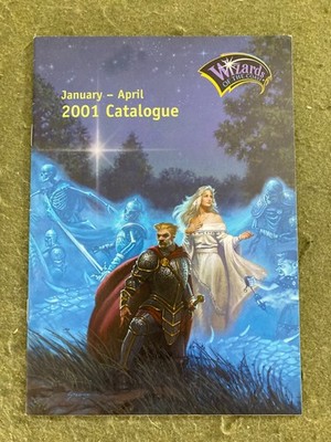 WIZARDS OF THE COAST (WOTC) PRODUKTKATALOG - JAN-APRIL 2001 (D&D, Magic etc.)