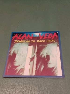 ALAN VEGA CD 10 TITRES POWER ON TO ZERO HOUR 1991 FRANCE EDITION 