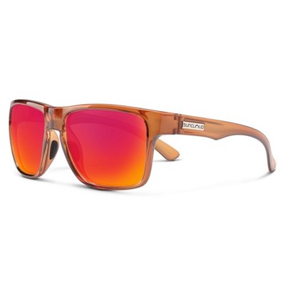 Suncloud Rambler Polarized One Size, Crystal Amber / Polar Red Mirror 
