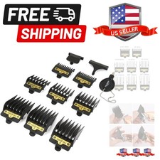 Hair Clipper Guards Guide Combs, 8 Pcs Hair Clipper Cutting Guides/Combs -fro...