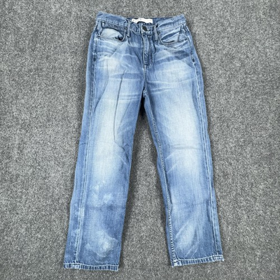 #ad AYR Jeans Womens 25x24 Light Wash The Barrel High Rise Relaxed Straight Denim $39.99