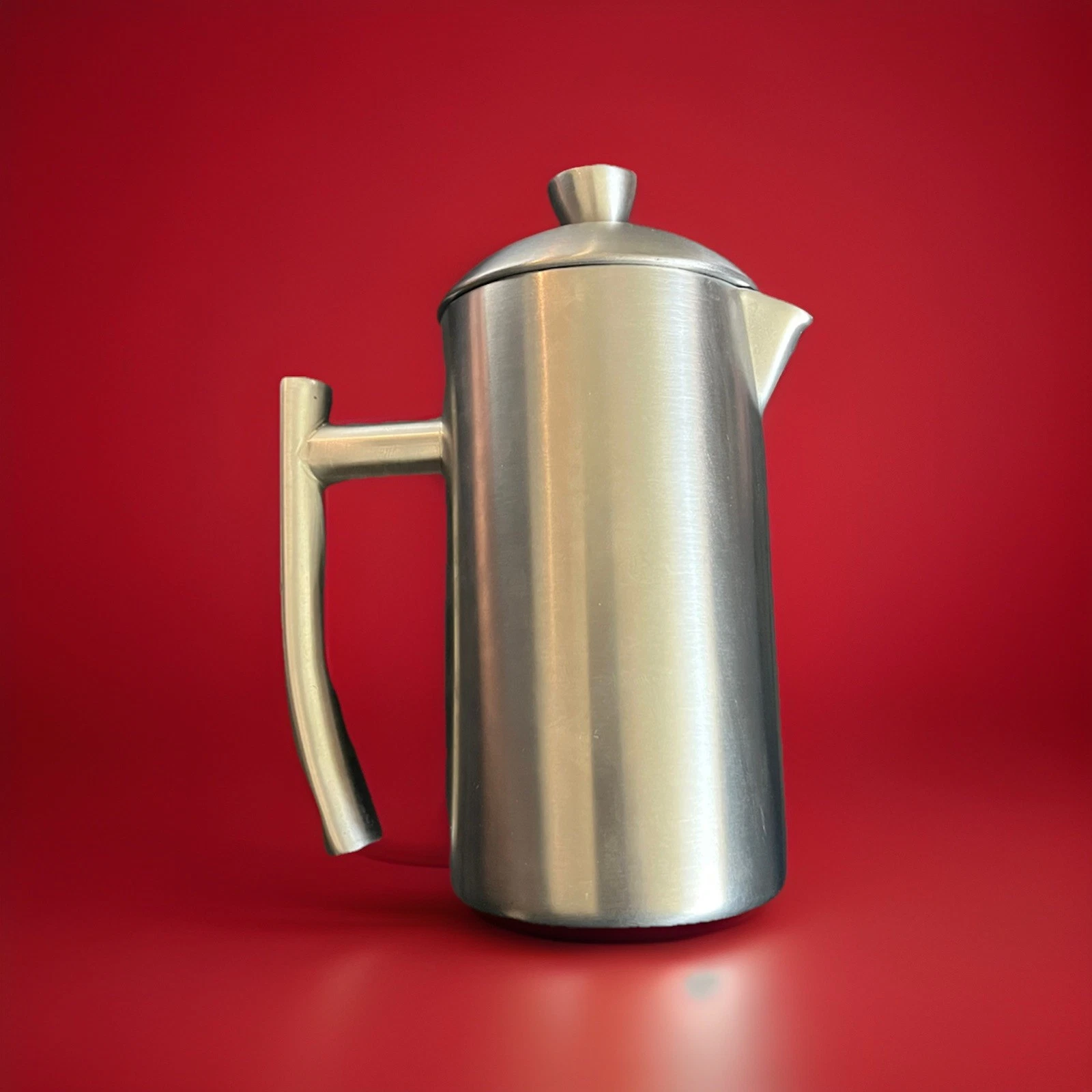 Frieling Brushed Stainless Steel French Press Coffee Maker -1 Cup
