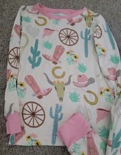 Little Sleepies Wild Frontier Two-Piece Bamboo Pajama Set Size 2T