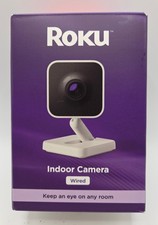 Roku Smart Home Indoor 1080p HD Camera Wi-Fi Security Camera Wired SCS11X