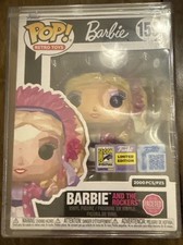 SDCC 2025 Funko Pop! BARBIE AND THE ROCKERS FACETED OFFICIAL CON STICKER LE2000