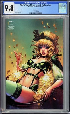 White Tiger: Claws, Paws & Outlaws - Cover J - Sonia Matas - CGC 9.8!