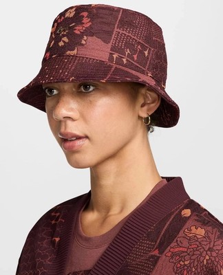 Nike Naomi Osaka Apex Bucket Hat Burgundy Crush Recycled HF1697