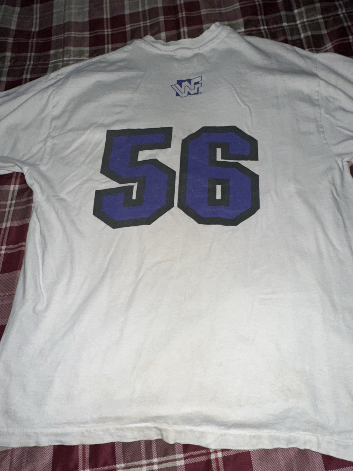 Vintage 90s Wrestlemania 57 Lawrence Taylor Shirt Mens Large Rare WWF WCW ECW image 4