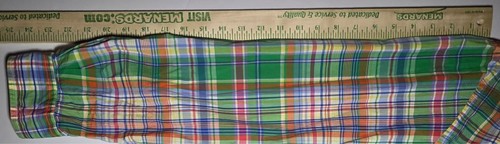 Ralph Lauren Mens Orange Green Plaid Long Sleeve Button Up Shirt Size Large - Picture 6 of 11