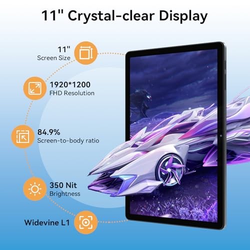 Android16 タブレット 11インチ 32GB+128GB+1TB拡張 The World's First Android 16 Tablet,11 Inch Tablet with Pen and