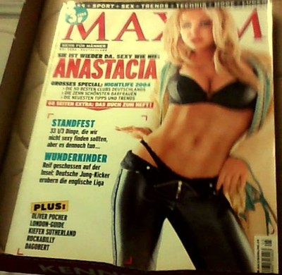 Maxim Magazin Deutschland 5/2004 - Anastacia + Kleiner-Feigling Klapptafel u.a. 