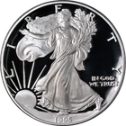 1995-P Silver American Eagle $1 PCGS PR70 DCAM - STOCK