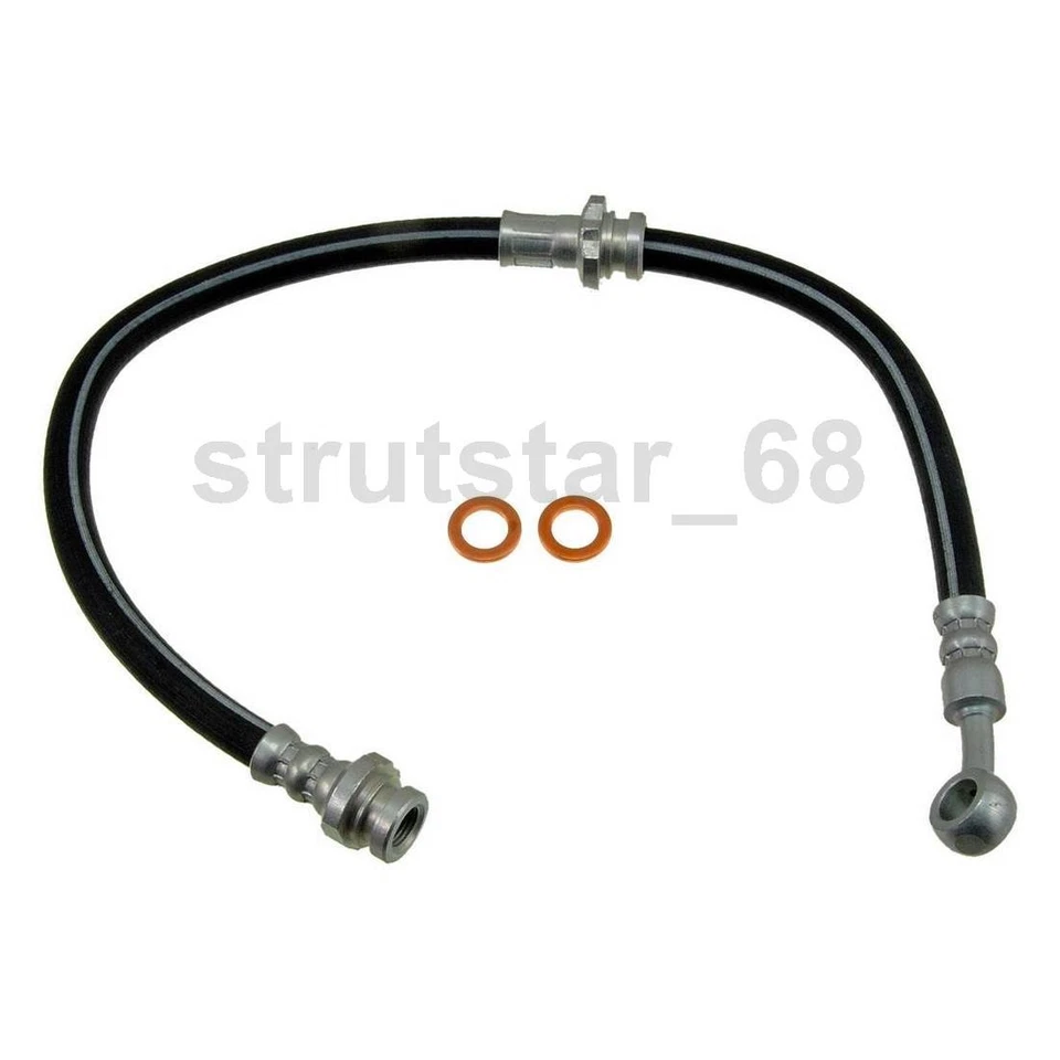 2 mangueras de freno delanteras para Nissan Lucino 1995 Nissan 200SX Sentra 2000 Foto 3 de 4