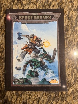 Games Workshop - Space Wolves Codex - Space Marines Supplement Softcover (2000)