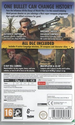 Sniper Elite 3 Ultimate Edition for Nintendo Switch™ 5056208803658 Sniper Elite 3 Ultimate Edition for Nintendo Switch™ 5056208803658