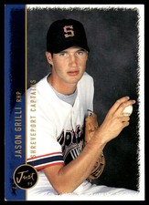 Jason Grilli 1999 Just #24 Shreveport Captains MLB READ FREE SHIP AutographDen