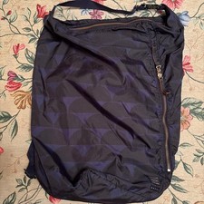 Marni x Porter Navy Designer Bag Street Style
