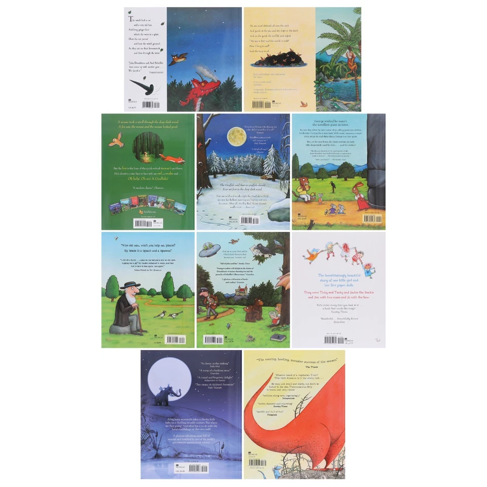 Julia Donaldson Story Collection 10 Picture Books - Age 5-7 - Paperback - Image 2 of 4
