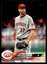2018 Topps Scott Feldman Cincinnati Reds #57