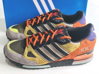 ADIDAS ZX 750 (AF6293) HERREN SNEAKER SCHWARZ ROT UK 9 EU 43 1/3
