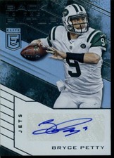 2016 DONRUSS ELITE BACK TO THE FUTURE SIGNATURES BRYCE PETTY AUTO 73/49 JETS
