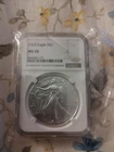 2025 $1 1-oz American Silver Eagle NGC MS70 Brown Label