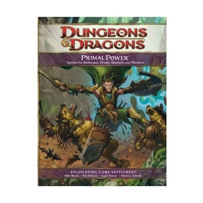 WotC D&D 4e Primal Power VG+