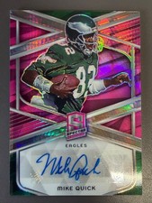 Mike Quick - Eagles - 2024 Spectra Pink Neon Signature /15
