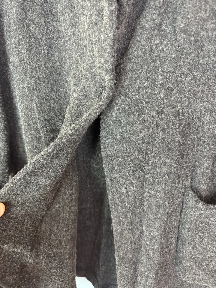 Blazer Emporio Armani Para Hombre Mezcla de Lana Mediana Hecho en Italia Abrigo Sin Estructura Foto 3 de 4