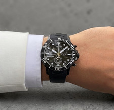 Tissot Seastar 1000 Chronograph T120.417.37.051.02 Men’s Watch Black Dial 45.5mm 5