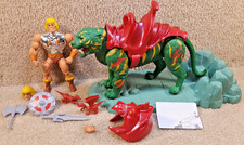 Product Image: Complete MOTU Masters Of The Universe Origins Battle Armor He Man & Battle Cat