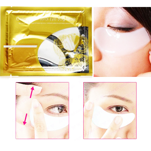Collagen Eye Mask Anti Wrinkle Bags Ageing Crystal Eyelid Patch Pad Moisturiser - Picture 8 of 10