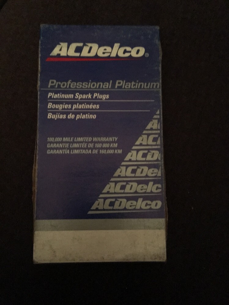 Lot Of 4 New ACDelco 41-942 Platinum Spark Plugs Free Shipping