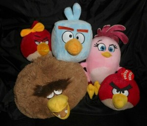 angry birds stella plush
