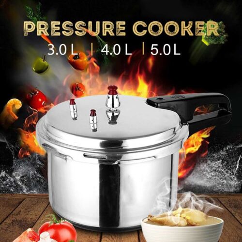 Alloy Camping Vegetables Cookware Pressure Cooker Kitchen Soup Meats pot - Photo 1/15