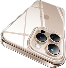 CASEKOO iPhone 16 Pro Max Clear Case, 100% Clear, 12FT Pro, Anti-Yellow, Clear