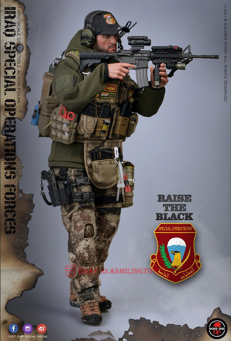 SoldierStory SS107 Iraq Special Operations Forces ISOF M249