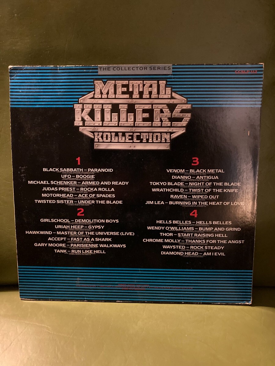 Metal Killers Kollection Part 1 Vinyl 2 LP 1985 Castle