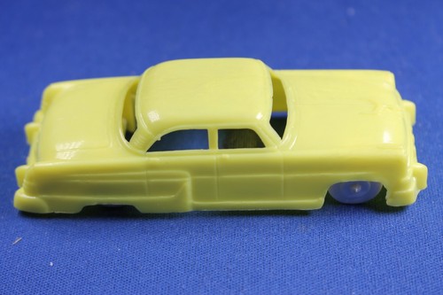Plasticville - O-O27 - #V-6 - Original vintage Yellow Autos (2) - Excellent+++ - Picture 2 of 9