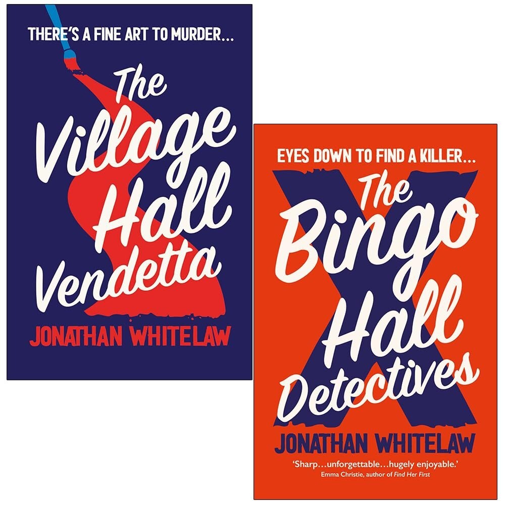 Jonathan Whitelaw Collection 2 Books Set The Village Hall Vendetta & The Bingo