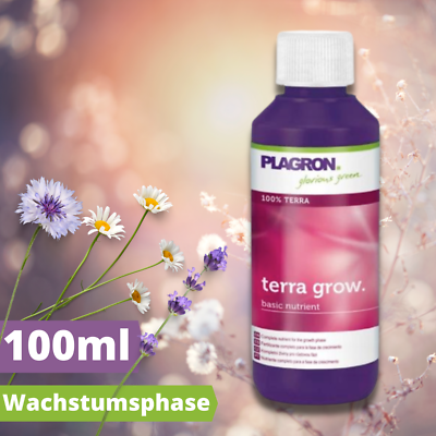 Dnger Plagron Terra Grow 100 ml Wachstum Growbox Frhe Phase Organisch Bio  | eBay.de
