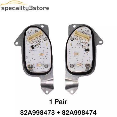 82A998473 + 82A998474 LED Headlight DRL Turn With Heat Sink For 2018 Audi A1 S1