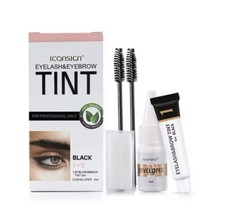 eyebrow tint dye Black